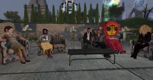 Second Life virtual classroom screenshot