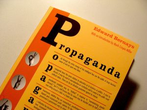 Book cover for Edward Bernays' Propaganda book.