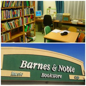 Barnes & Noble collage