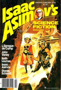 Cover image of Isaac Asimov's Science Fiction magazine