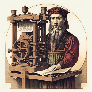 Gutenberg and printing press